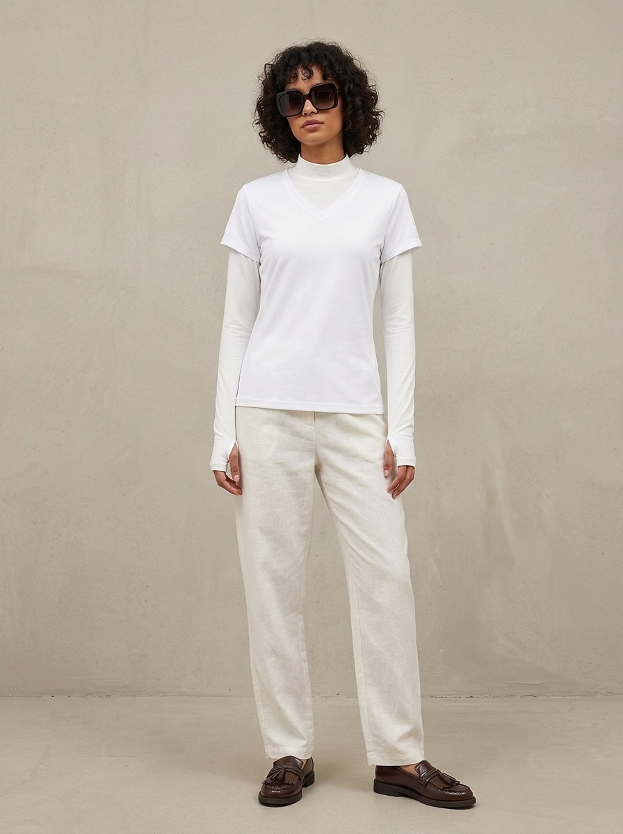 Minimalist Bey için yapay zeka kombin