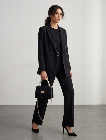 Konser Gecesi Kombini için yapay zeka kombin