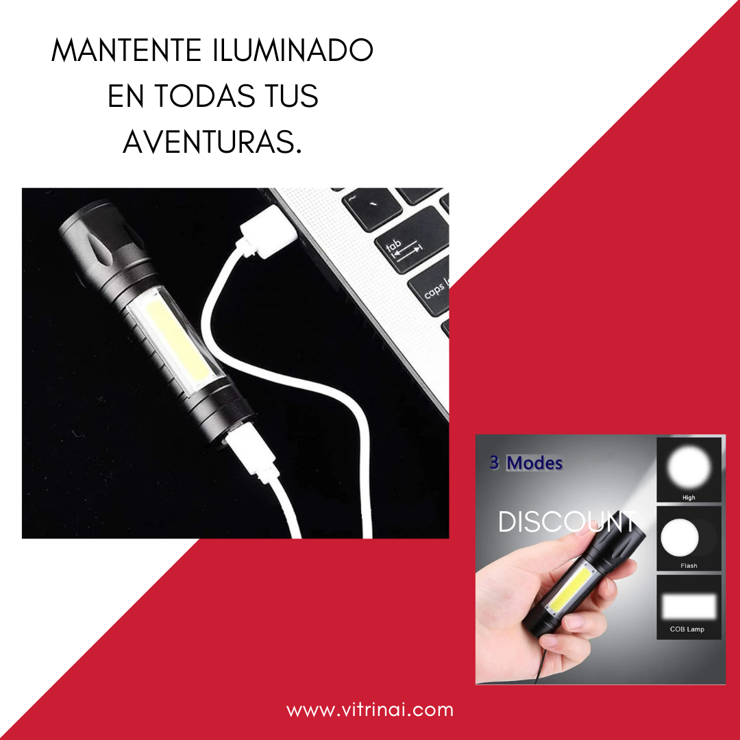 Ultra Táctica LED 2000 Lumene